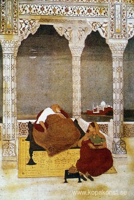 Shah Jahans bortgång Shah Jahans bortgång