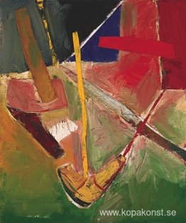 Collagemålning nr 1 Collagemålning nr 1