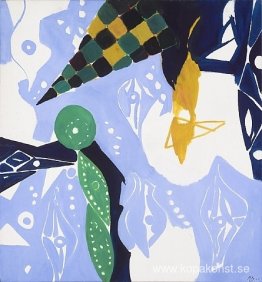 Blå Diaphan Blå Diaphan