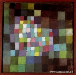 Abstraktion med hänvisning till ett blommande träd Abstraktion med hänvisning till ett blommande träd