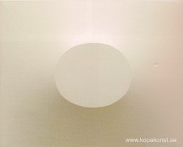 Superficie bianca con ovale i positivo Superficie bianca con ovale i positivo