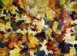 Abstrakt expressionistisk hösthimmel Abstrakt expressionistisk hösthimmel