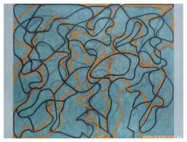 Brev om stenar #3, blå mark Brev om stenar #3, blå mark