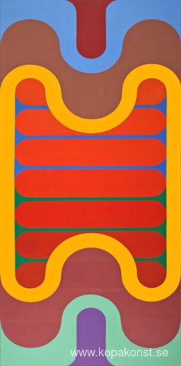 Hot Dog målning Hot Dog målning