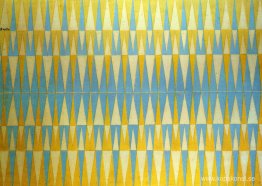 Iriserande interpenetration nr 4 - Studie av ljus Iriserande interpenetration nr 4 - Studie av ljus