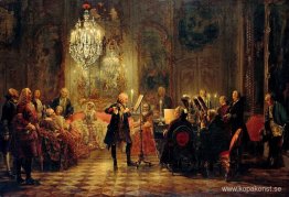 Flöjtkonsert med Fredrik den store i Sanssouci Flöjtkonsert med Fredrik den store i Sanssouci