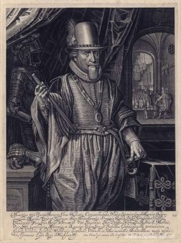 Porträtt av Maurice, Prince of Orange Porträtt av Maurice, Prince of Orange