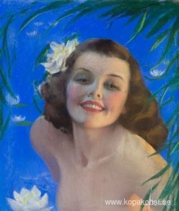 Porträtt av en kvinna Porträtt av en kvinna