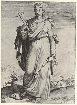 St. Margaret, från avsnittet "Holy Women" St. Margaret, från avsnittet "Holy Women"