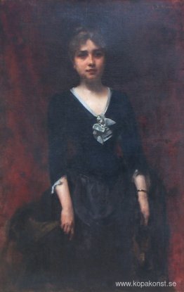 Porträtt av fru Sihleanu Porträtt av fru Sihleanu