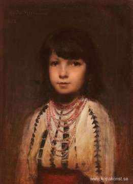 Porträtt av en flicka Porträtt av en flicka