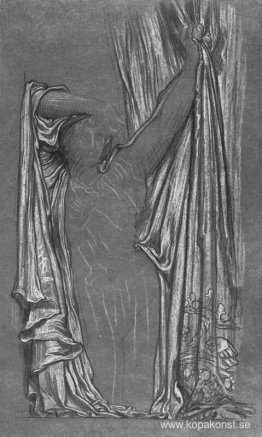 Draperi. Studie för The Last Watch of Hero. Draperi. Studie för The Last Watch of Hero.