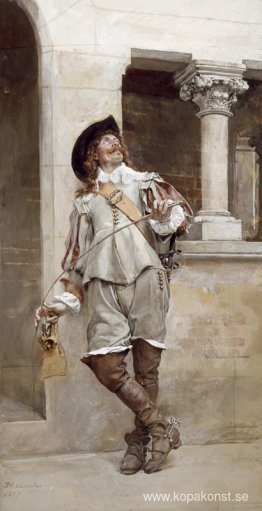 Gården till konstnärens studio Gården till konstnärens studio