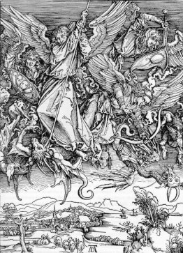 St Michael slåss mot draken St Michael slåss mot draken