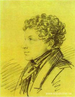 Porträtt av Leo Pushkin Porträtt av Leo Pushkin