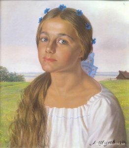 Porträtt av Olenka Porträtt av Olenka