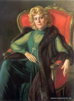 Sångaren E. Obraztsova Sångaren E. Obraztsova