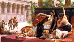 Cleopatra testar gifter på dödsdömda Cleopatra testar gifter på dödsdömda
