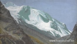 Glaciär i Pamir Glaciär i Pamir
