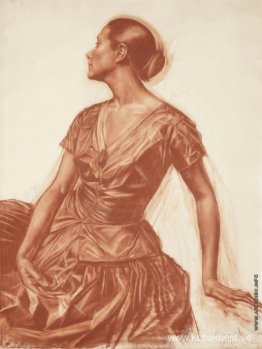 Porträtt av Salome Andronnikova Porträtt av Salome Andronnikova