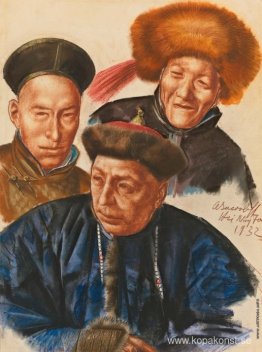 Mongoliska hövdingar Mongoliska hövdingar