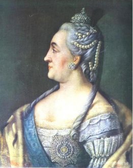 Porträtt av Katarina II den stora Porträtt av Katarina II den stora