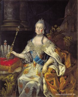 Porträtt av Katarina II Porträtt av Katarina II