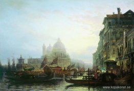 Venedig på natten Venedig på natten