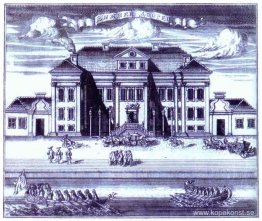 St Petersburg. Utsikt över Peter I:s vinterpalats. St Petersburg. Utsikt över Peter I:s vinterpalats.