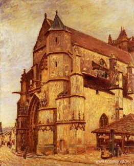 Kyrkan i Moret, regnig morgon Kyrkan i Moret, regnig morgon