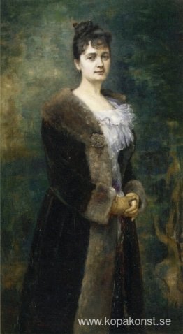 Porträtt av M. L. Bion Porträtt av M. L. Bion