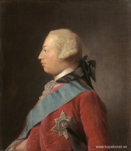 Porträtt av kung George III Porträtt av kung George III