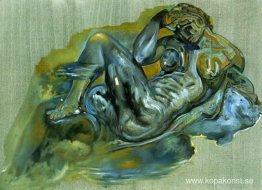 Untitled (Efter 'The Night' av Michelangelo) Untitled (Efter 'The Night' av Michelangelo)