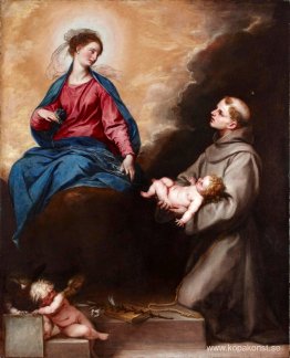 Vision av Sankt Antonius av Padua Vision av Sankt Antonius av Padua
