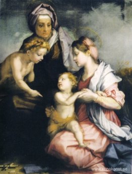 Madonna och barn med St. Elizabeth och St. John the Baptist Madonna och barn med St. Elizabeth och St. John the Baptist