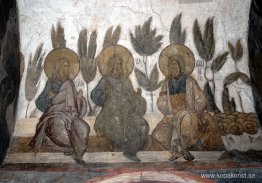 Den sista domen: Jakob, Abraham och Isak i himlen Den sista domen: Jakob, Abraham och Isak i himlen