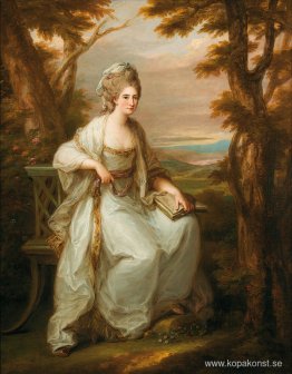 Porträtt av Anne Loudon, Lady Henderson av Fordall Porträtt av Anne Loudon, Lady Henderson av Fordall
