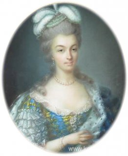 Porträtt av Marie Antoinette Porträtt av Marie Antoinette