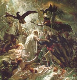 Ossian tar emot de franska hjältarnas spöken Ossian tar emot de franska hjältarnas spöken