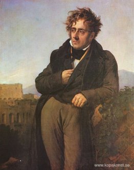 Chateaubriand som mediterar på ruinerna av Rom Chateaubriand som mediterar på ruinerna av Rom