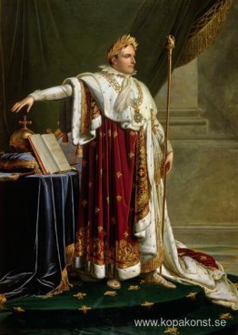 Napoleon I i kröningsdräkt Napoleon I i kröningsdräkt
