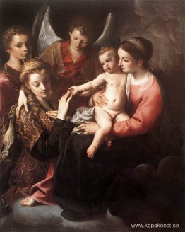 St Catherines mystiska äktenskap St Catherines mystiska äktenskap
