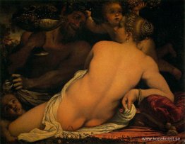 Venus med en Satyr och Cupids Venus med en Satyr och Cupids