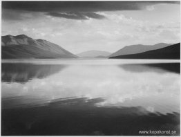 Kväll, McDonald Lake, Glacier National Park Kväll, McDonald Lake, Glacier National Park