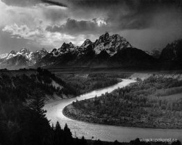 Tetons och Snake River Tetons och Snake River