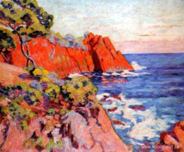 Rocks on the Coast i Agay Rocks on the Coast i Agay