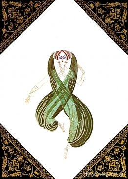 Orientalisk dräkt, Folies-Bergere Orientalisk dräkt, Folies-Bergere