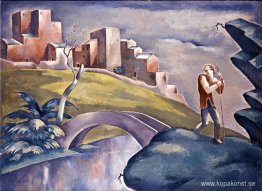 Landskap med ett palats Landskap med ett palats