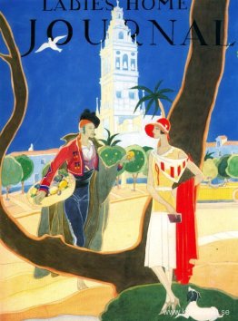 Omslagsdesign för "Ladies home journal" Omslagsdesign för "Ladies home journal"