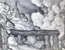 Studie av dekoration Studie av dekoration